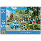 Crossing The Ford 1000 Piece Jigsaw Puzzle image number 1