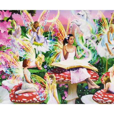 Fairies and Toadstools 1000 Piece Jigsaw Puzzle image number 2