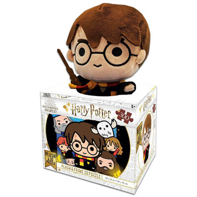Harry Potter Plush & Prime 3D 300 Piece Jigsaw Puzzle image number 1