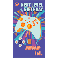 Xbox Jump in Birthday Card