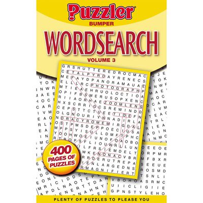 Puzzler Bumper Wordsearch Book image number 1