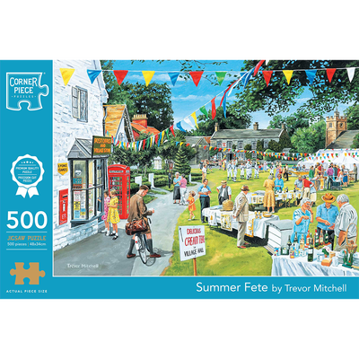 Summer Fete 500 Piece Jigsaw Puzzle image number 1