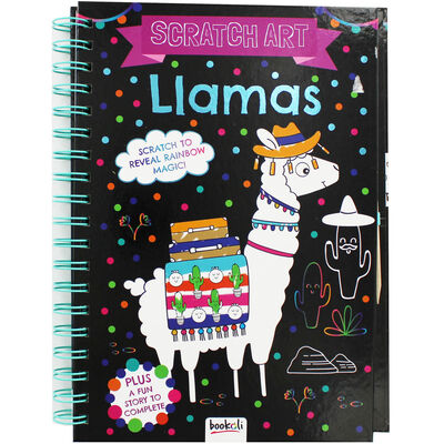 Scratch Art: Llamas image number 1