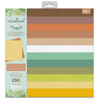 Woodland Friends Textured Cardstock Pad 12 x 12" image number 1