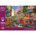 Paris Street Scene 1000 Piece Jigsaw Puzzle image number 1