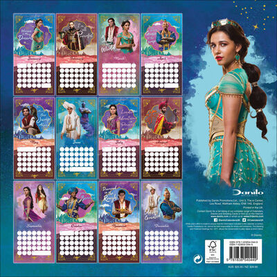 Disney Aladdin Official 2020 Calendar | The Works