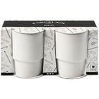 Large White Porcelain Mug: Pack of 2 image number 1