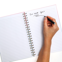 B5 Wiro Ombre Notebook