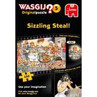 Wasgij Original 5 Sizzling Steal 150 Piece Jigsaw Puzzle image number 1
