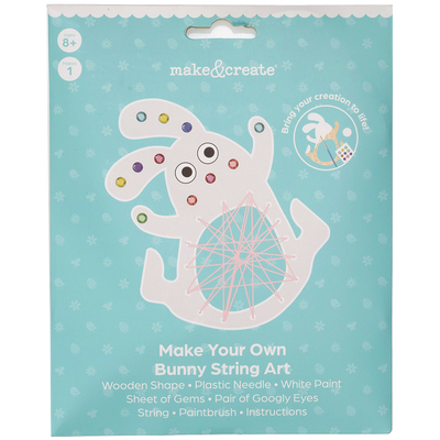 Make Your Own Bunny String Art image number 1