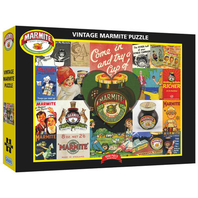 Gibsons Vintage Marmite 1000 Piece Jigsaw Puzzle image number 1