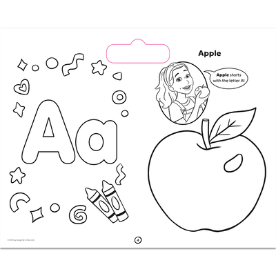 Ms. Rachel Giant Colouring Pad image number 2