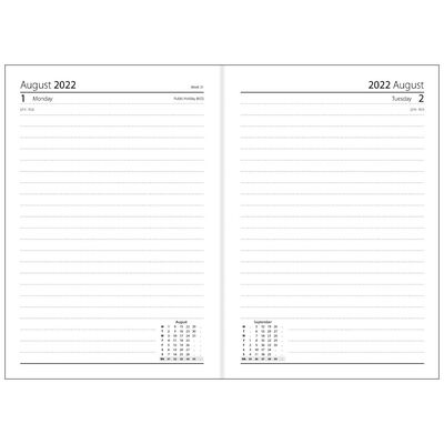 A5 Choose Happy 2022-2023 Day a Page Academic Diary image number 2