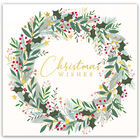 Charity Floral Wreath Christmas Cards: Pack of 10 image number 2