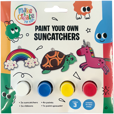 Paint Your Own Suncatchers: Pack of 3 image number 1