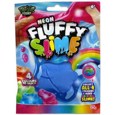 Neon Fluffy Slime: Assorted image number 4