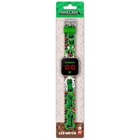 Minecraft LED TNT Creeper Kids Watch