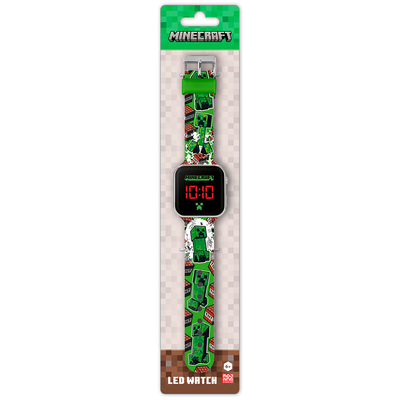 Minecraft LED TNT Creeper Kids Watch image number 2