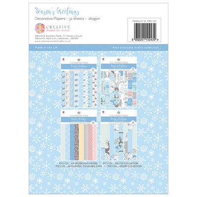 Season&rsquo;s Greetings Decorative Paper Pad image number 2