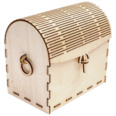 Wooden Mini Treasure Box image number 1