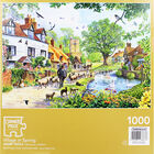 Village in Spring 1000 Piece Jigsaw Puzzle image number 4