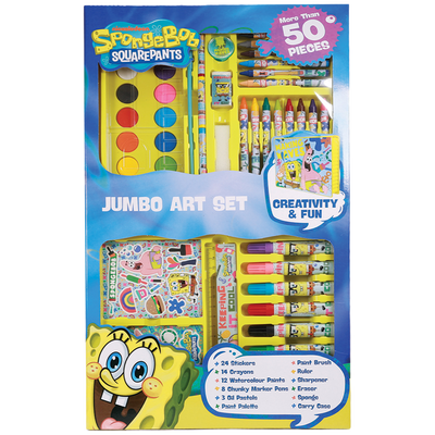 SpongeBob SquarePants Jumbo Art Set image number 1