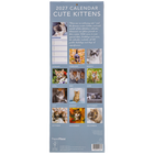 Cute Kittens Slim Calendar and A6 Diary Set 2027 image number 3