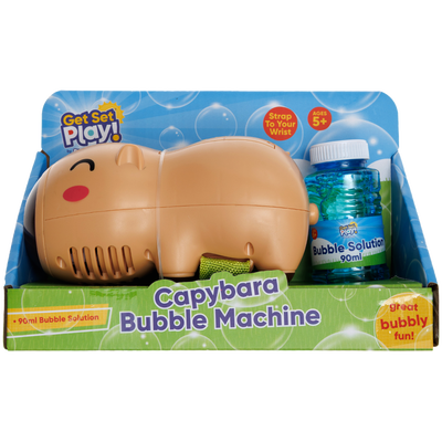 PlayWorks Get Set Play! Capybara Bubble Machine image number 1