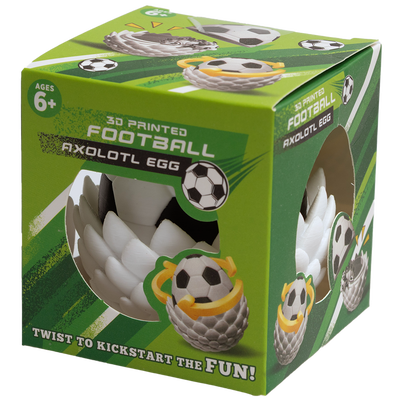 3D Printed Football Axolotl Egg image number 1