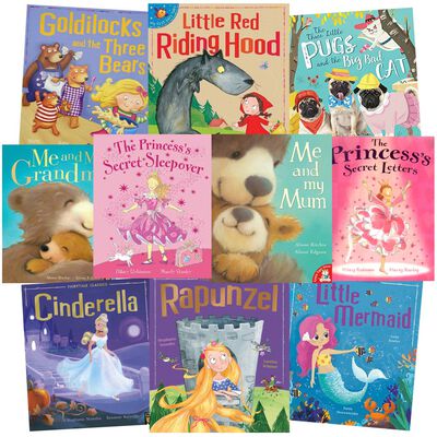 Princess Sleepovers: 10 Kids Picture Books Bundle image number 1