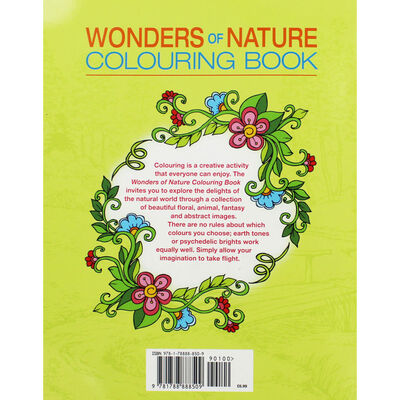 The Wonders of Nature Coloring Book by Arcturus Publishing (Paperback) NEW