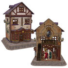 Harry Potter 3D Diagon Alley Jigsaw Puzzle: Quality Quidditch Supplies image number 2