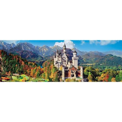 Neuschwanstein Castle Panorama 1000 Piece Jigsaw Puzzle image number 2