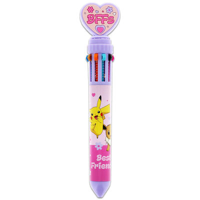 Pokemon BFF&rsquo;s 10 in 1 Multi-Coloured Pen image number 2