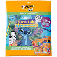 Disney Stitch: Super Fun Floor Colouring Set