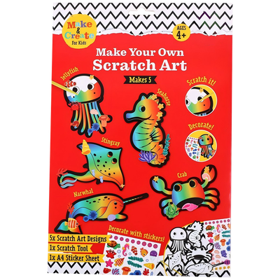 Make Your Own Scratch Art: Under the Sea image number 1