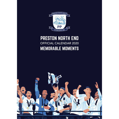 Preston North End Football Club Calendar 2020 image number 1