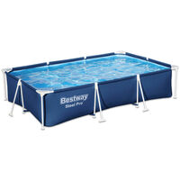 Bestway Steel Pro Frame Rectangular Swimming Pool: 300 x 201 x 66 cm