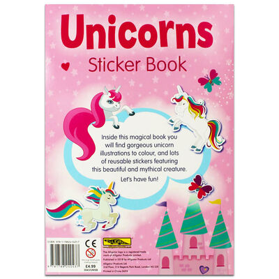 Unicorns Sticker Book image number 2