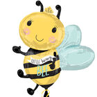 22 Inch Honey Bee Super Shape Helium Balloon image number 1
