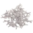Silver Ribbon Bows: Pack of 60 image number 1
