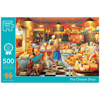 The Cheese Shop 500 Piece Jigsaw Puzzle