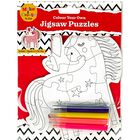 Colour Your Own Unicorn Jigsaw Puzzle image number 1