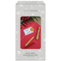Christmas Wax Stamping Kit: Red & Gold