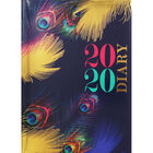 A5 Peacock 2020 Day a Page Diary image number 1