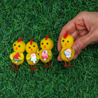 Chicks with Fruit Bonnet Decorations: Pack of 4 image number 3