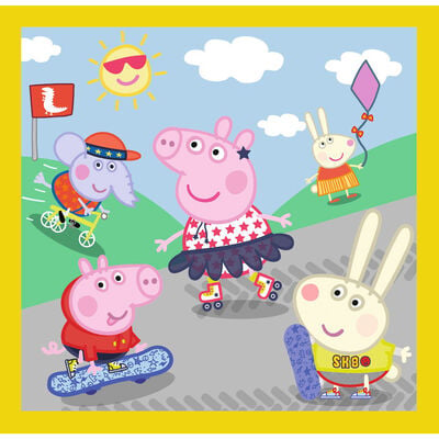 Peppa Pig 3-in-1 Jigsaw Puzzle Set image number 2