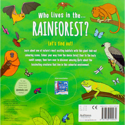 Who Lives in the Rainforest? By Autumn Publishing | The Works
