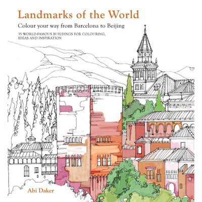 Landmarks Of The World Colouring Book image number 1