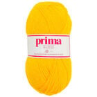 Prima DK Acrylic Wool: Sun Yellow Yarn 100g image number 1